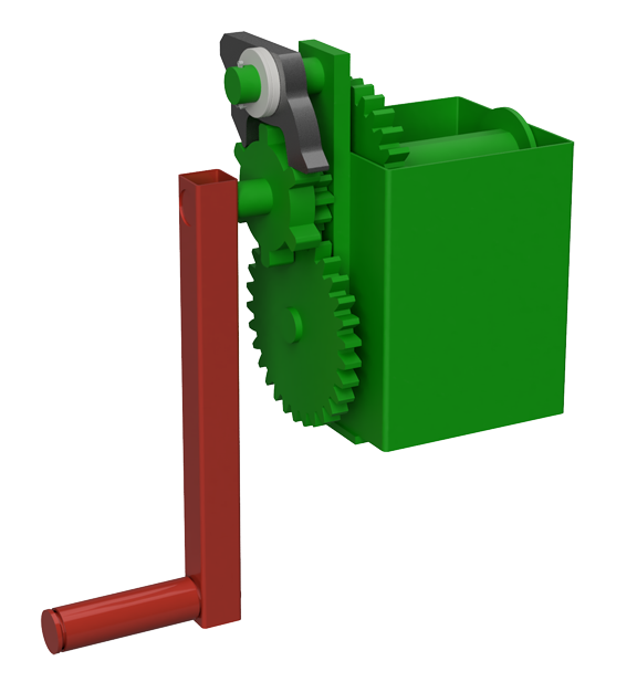 Standard-Duty scaffolding winch